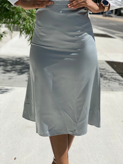 Satin skirt 1 - Modestapparels 